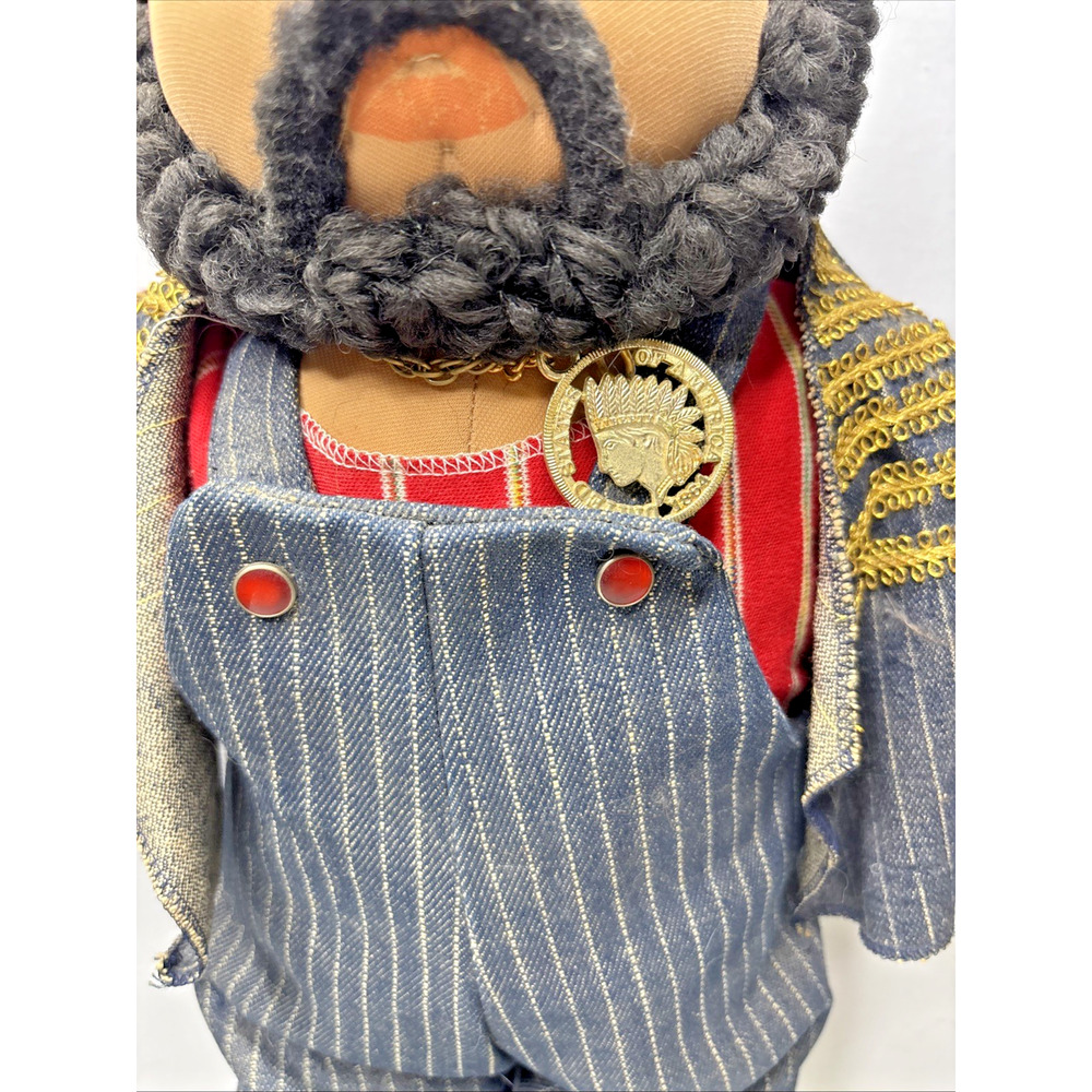 Mr. T Cloth Doll (Handmade / Cabbage Patch Style) - Picture 6 of 12